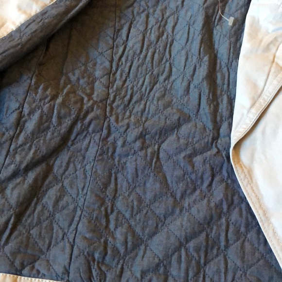 NWT GAP Quilted Moto Grey Crystal Jacket - Picture 4 of 6
